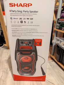Portable SHARP speaker