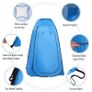 Pop Up Shower Tent Camping Toilet Privacy for Outdoor Changing Dressing Fishing Bathing Storage Room Tents, Portable with Carrying Bag Image 4