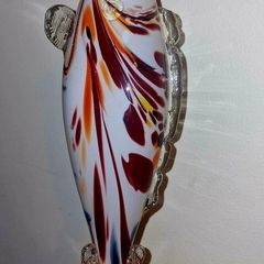Vintage Murano Glass Fish Vase