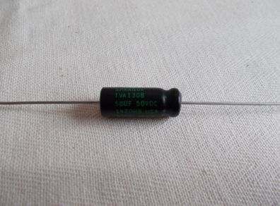 Sprague Atom Aluminium Electrolytic Capacitor 50uF, 50V (Fender Twin Reverb AB763 (Black face)