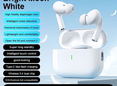 New wireless headphones with intelligent noise reduction