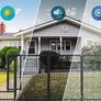 Dog Pen, 8 Panel Puppy Pen with Door, High 80cm Indoor/Outdoor Pet Exercise Playpen, Portable Foldable Animal Run Enclosures for Dogs, Puppies, Cats, Rabbits and Other Animals (FREE SHIPPING) Image 5