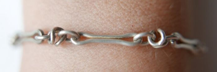 Sterling Silver 925 Link Bracelet