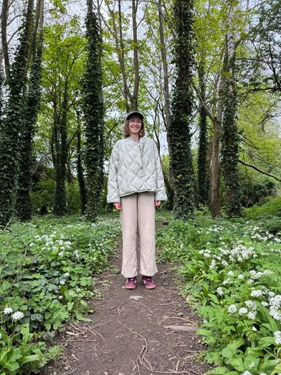 COS quilted coat
