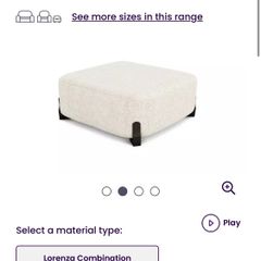 DFS Lorenza footstool