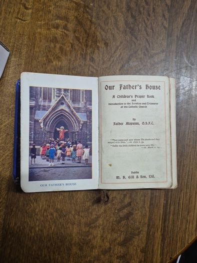 Vintage 1928 Our Father's House Children's Prayer Book