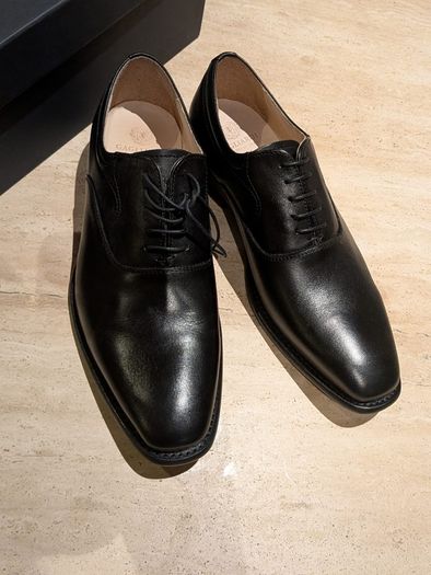 Men's leather dress shoes