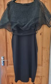 Black Boohoo dress
