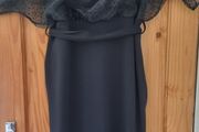 Black Boohoo dress