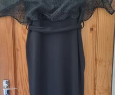 Black Boohoo dress
