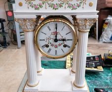 Vintage Empress Josephine Clock