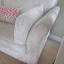 Beautiful Cream Fabric 3-Seater Sofa Image 4
