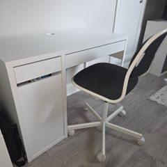 Ikea desk and chair