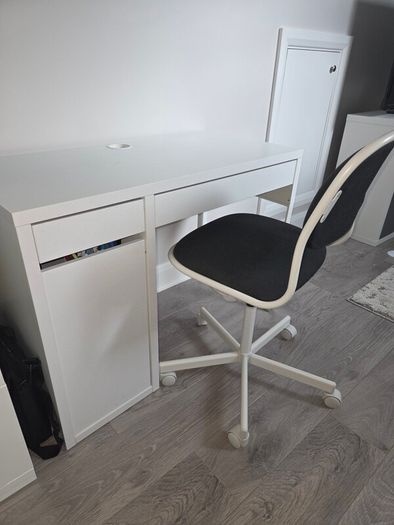 Ikea desk and chair