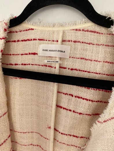 Isabelq Marant Etoile Tweed Glenn Blazer