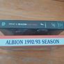 2 West Bromwich Albion VHS tapes/Cassettes. 1992/93 Season and What A Season That Was 2001/02. WBA, Baggies, Boing, Boing! Division one, Championship, promotion, football, collectable, memorabilia. Image 3