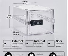 Combination lock box.