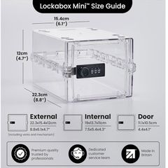 Combination lock box.