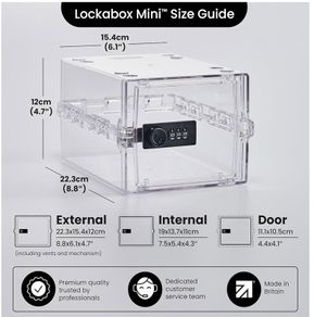 Combination lock box.