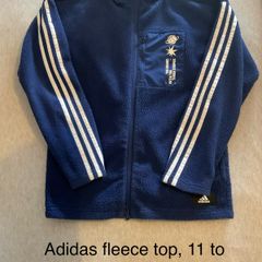 Adidas fleece top, 11 to 12