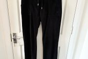 Juicy Couture Black Velvet Joggers L