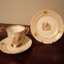 Stunning Vintage Lustre Pearlescent  Tea / Coffee Set. Made In Poland,Chodziez. Image 7