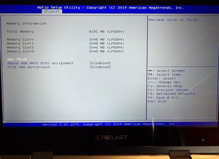 Teclast F5 R laptop 11.6" for parts or repair