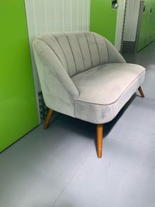 velvet couch