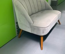 velvet couch