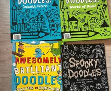 Kids doodle books