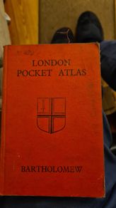 London Pocket Atlas. Bartholomew. Hardback In Good Condition.