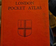 London Pocket Atlas. Bartholomew. Hardback In Good Condition.