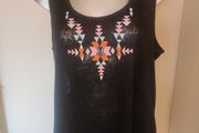 New Look Inspire Black vest top size UK20 EU48 Postage included