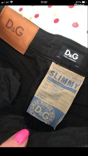 Ladies D&G jeans W28"x L34" new never worn