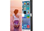 iPhone 5, 5S, SE - Personalised wallet case - Black