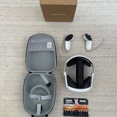 Meta Quest 3 512GB - Like New - KIWI K4 Strap, Case & Extras
