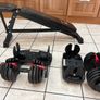 Selectable Dumbbells 2.5kg To 25kg + Adjustable Weight Bench. Image 5