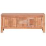 TV Cabinet 110x30x45 cm Solid Mahogany Wood Image 5