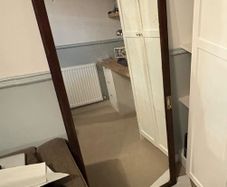 Vintage Mahogany Mirror