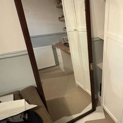 Vintage Mahogany Mirror
