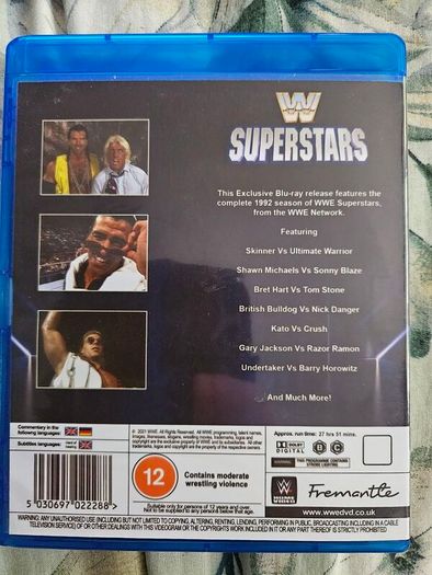 WWF Superstars 1992 wrestling blu ray