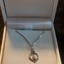 ladies silver chain and pendant Image 6
