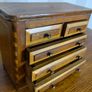 A fabulous Victorian miniature inlaid apprentice piece. Image 5