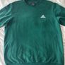 Adidas Green Short-Sleeve Sweatshirt L Image 4