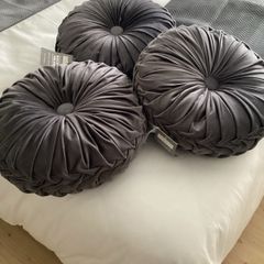 Grey cushions
