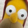 The Simpsons Homer Visit Springfield Plush Matt Groening 2006 approx. 33 cm. Used Please see photos Image 3