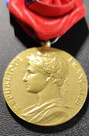 Honor Medal For Work And Social Security - VERMEIL - Borrel