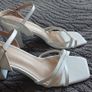 White Sandals  Size 7 Image 3