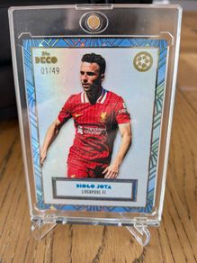 Diogo Jota Liverpool Topps Deco /49
