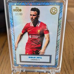 Diogo Jota Liverpool Topps Deco /49